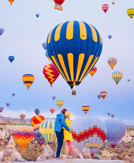 Hãy cầu hôn em ở xứ sở khinh khí cầu Cappadocia – Thổ Nhĩ Kỳ